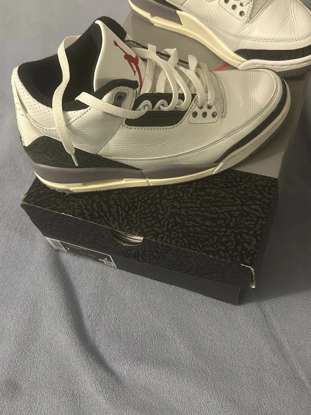 Jordan Men’s Sneakers - White/Black/Red